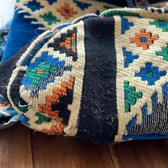 Turkish Kilim boho style backpack bag - Picture 15 of 16